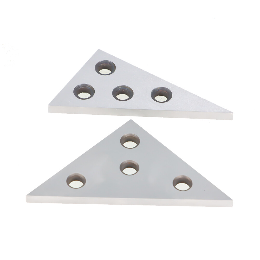 2PC 45 45 90 Degree Angle Blocks 30 60 90 Degree Angle Machinist Plate 0.0001″
