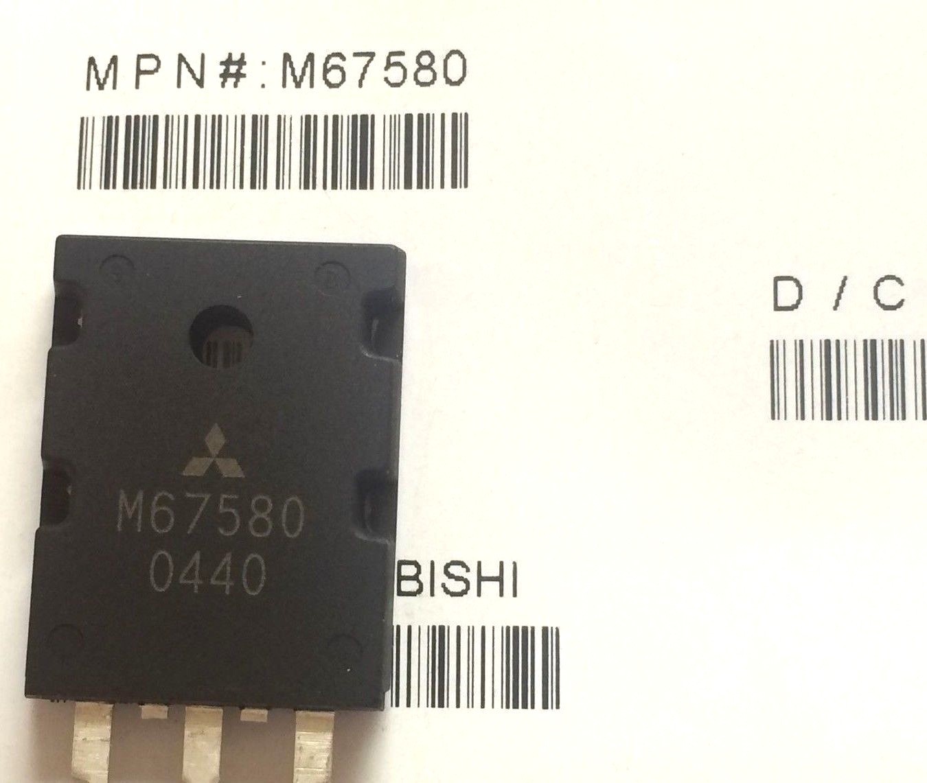 1 Piece | M67580 Transistor MITSUBISHI TO-3PL | FREE Shipping within the US!