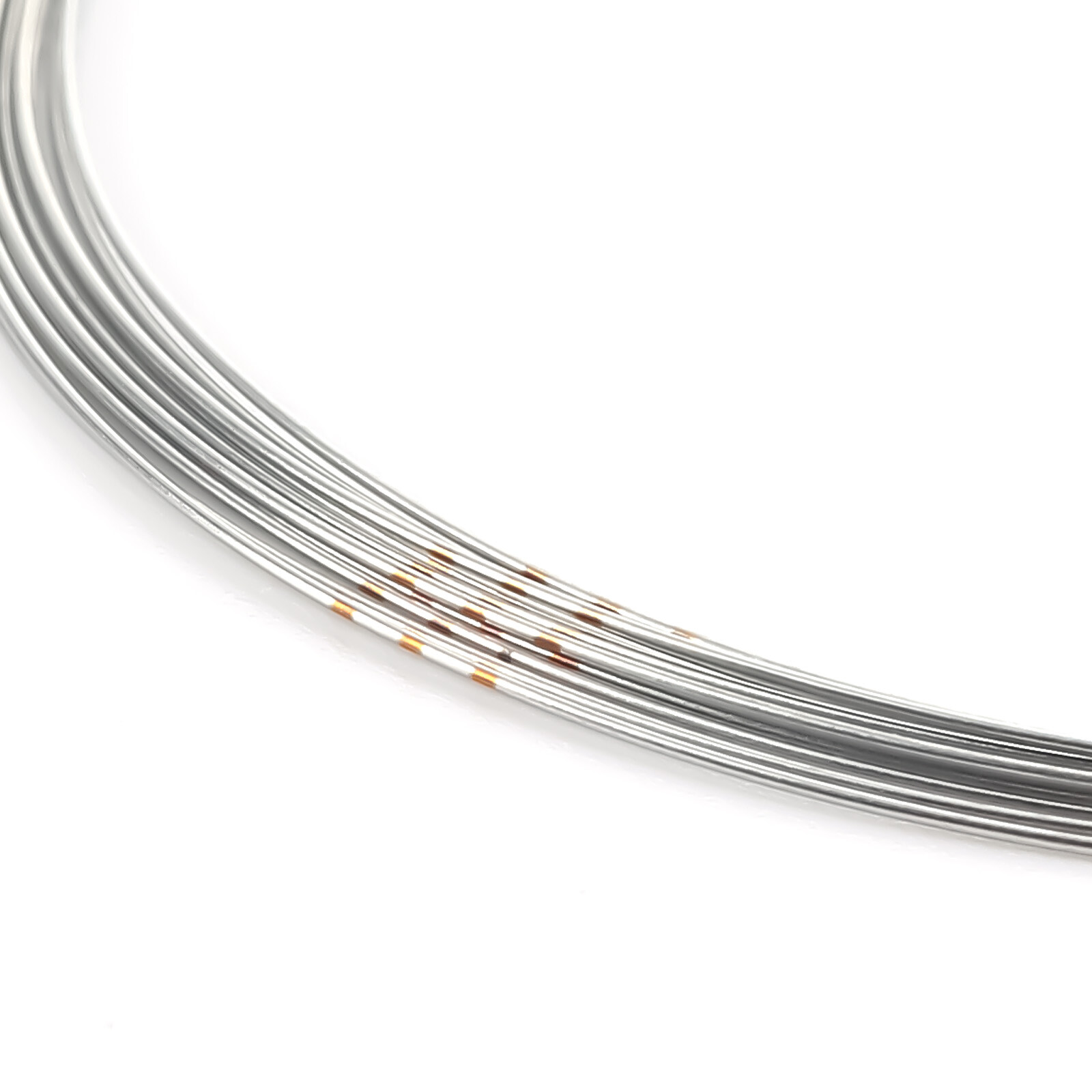 JMU 100pcs Dental Orthodontic Stainless Steel Round Arch Wires Ovoid Form