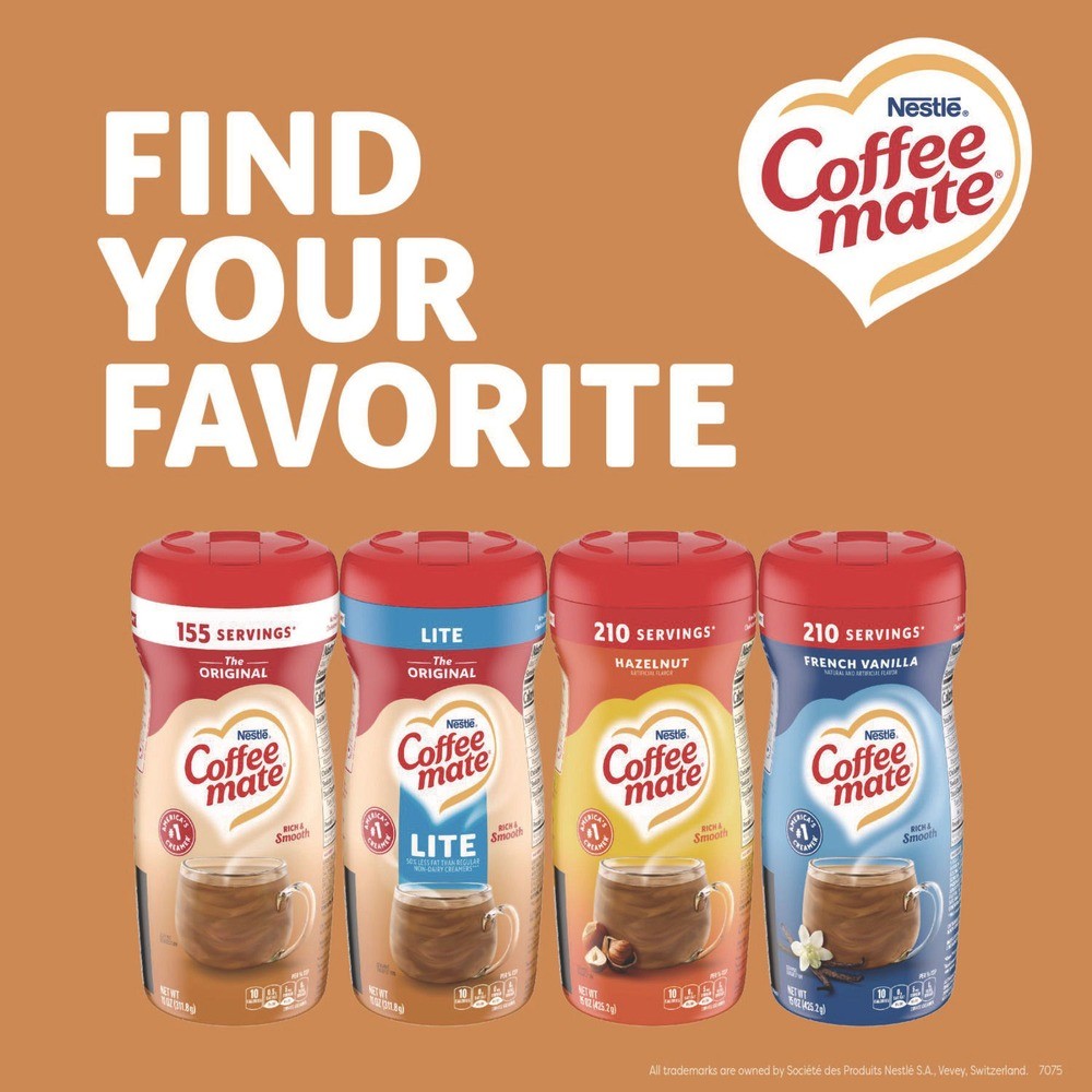 Coffee-mate 55882 11 oz. Original Flavor Powdered CRMer New