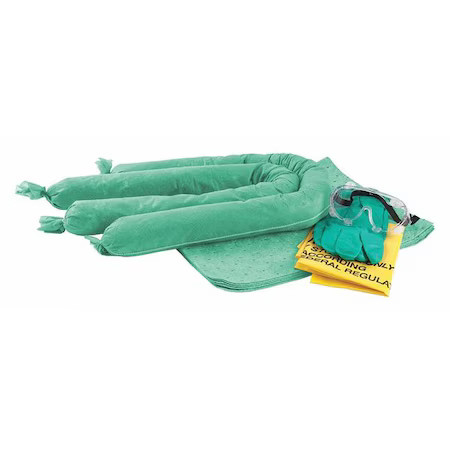 Brady Skh-Bkt-5 Spill Kit, 9 Gal Volume Absorbed Per Kit, 6 1/2 Gal Capacity,
