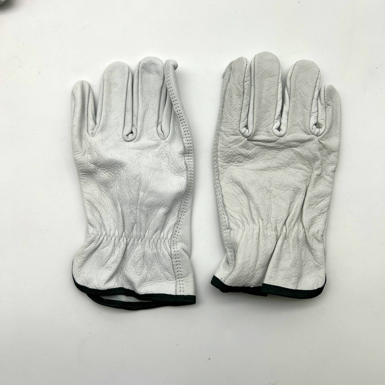 PIP 68-163 Driver Gloves Size Medium Split Cowhide Leather Vending Pks 3 Pairs