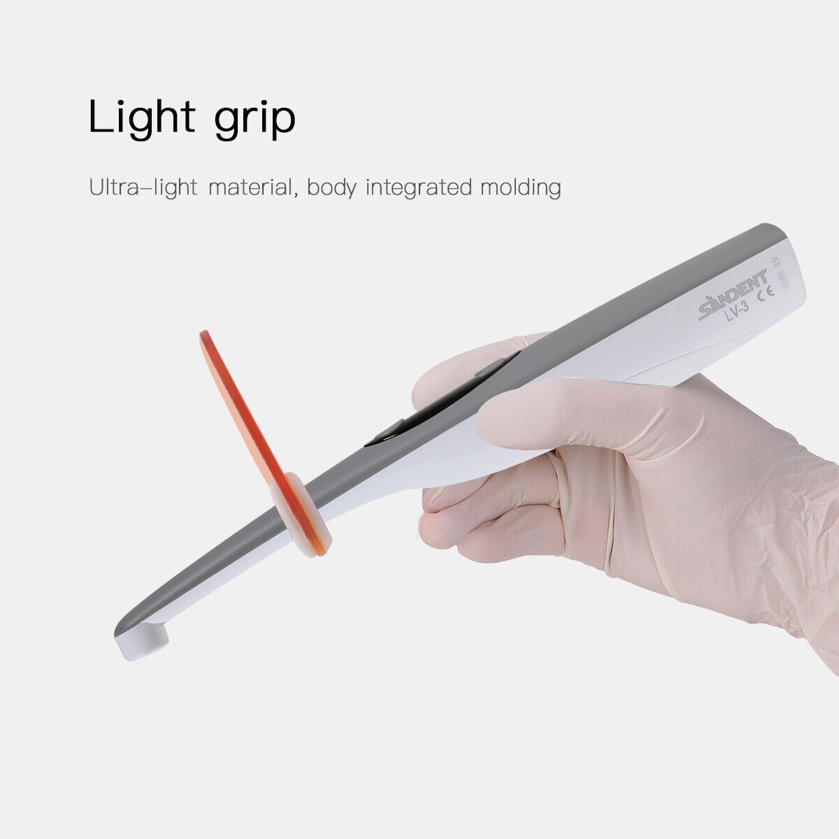 Dental LED Light Cure Lamp Cordless 3Second Fast Curing Light 2 Modes 3SEC USA