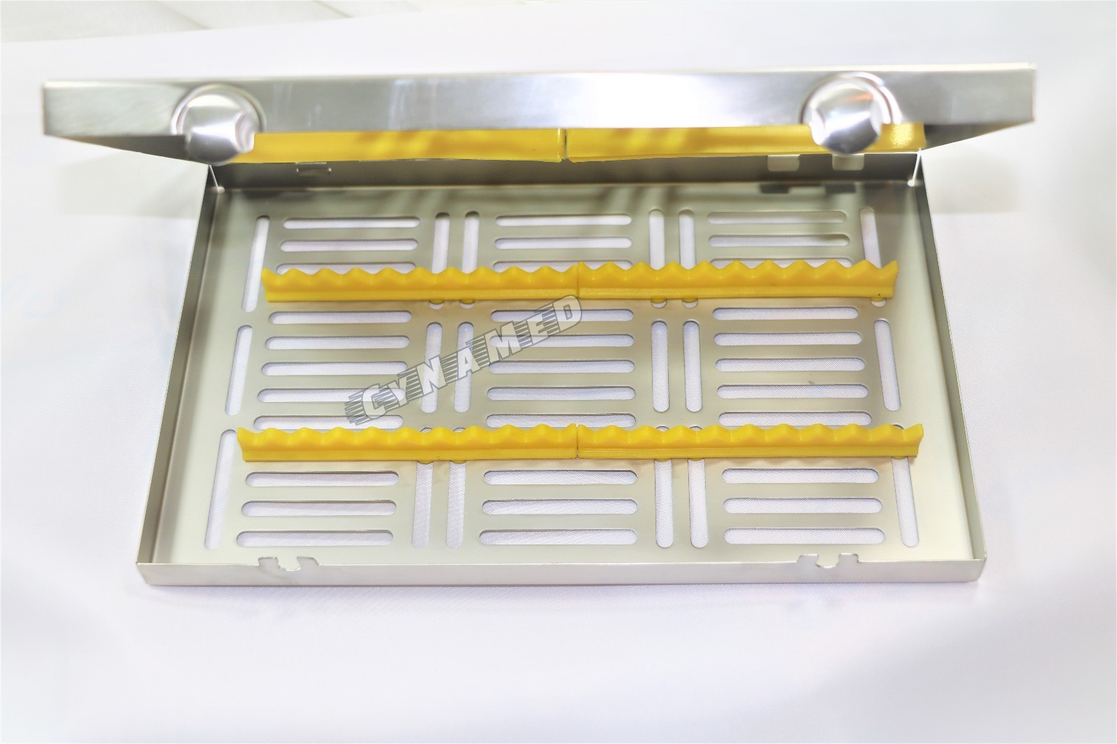 DETACHABLE 5 DENTAL SURGICAL AUTOCLAVE STERILIZATION CASSETTES FOR 20 INSTRUMENT