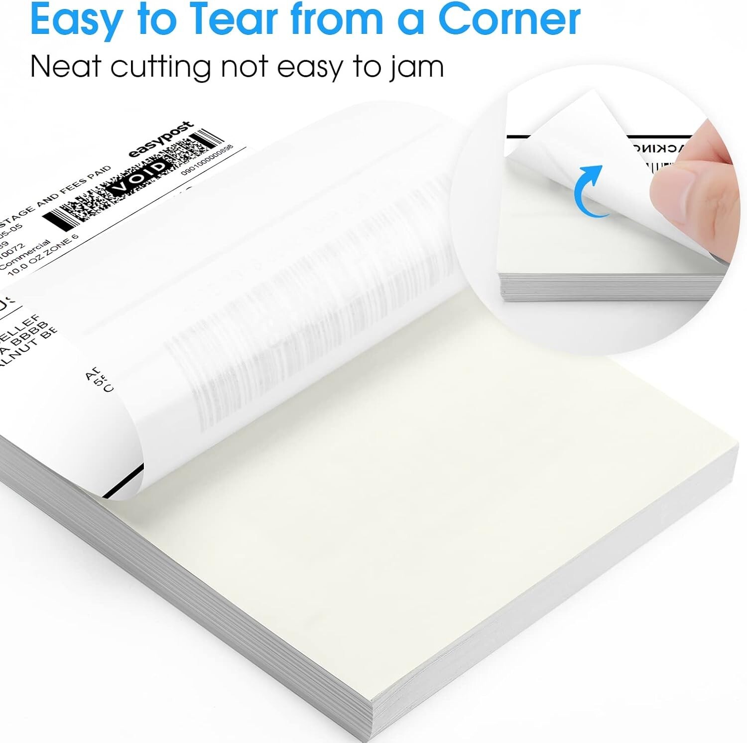 4X6 Inch Shipping Address Labels,For Inkjet or Laser Printer, USPS Mailing Shipp