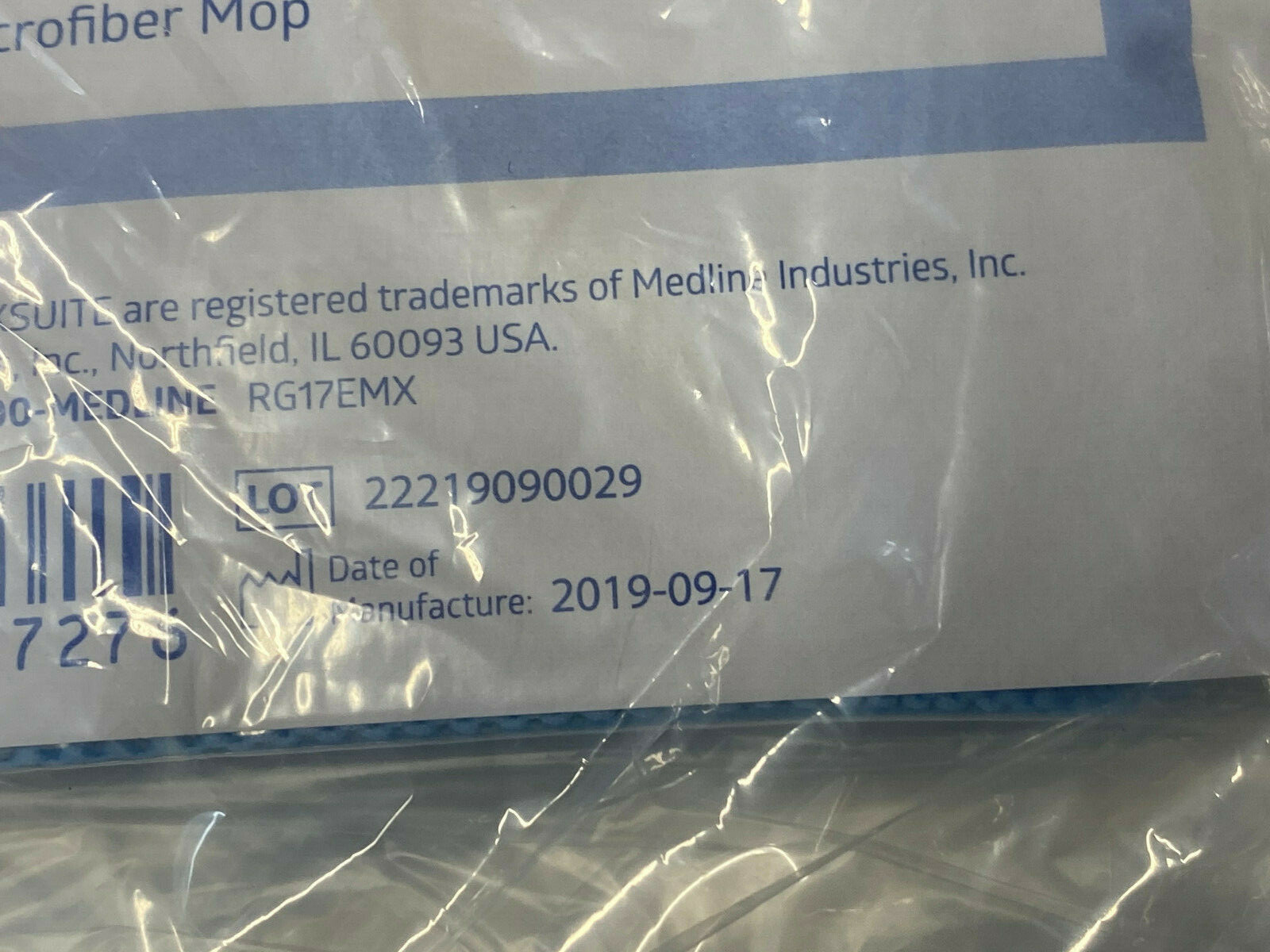 N19: Medline Quicksuite Complete O.R.Turnover Kit Microfiber DYKQSUITEM