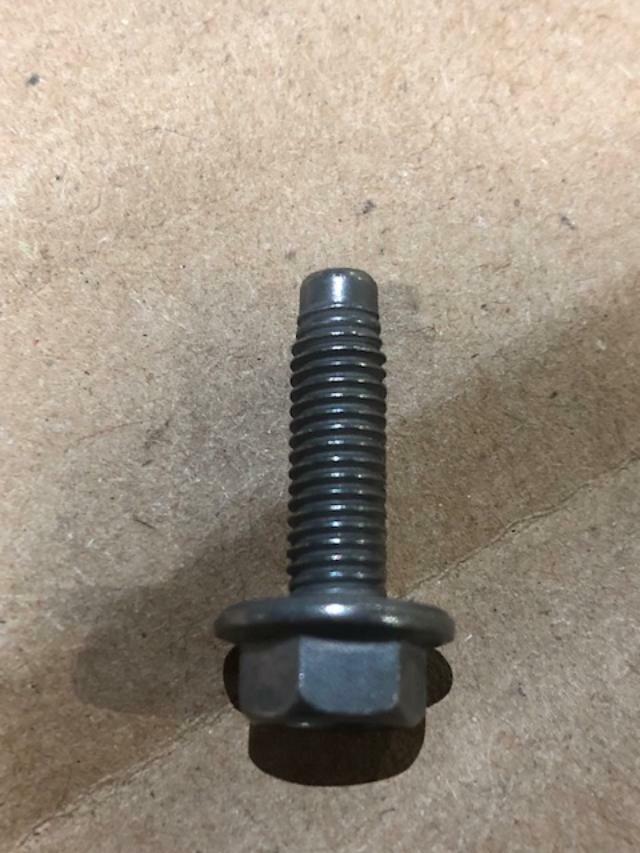 100 – M5-.8×17.65 Metric Hex Flange Bolts coated matpoint screw