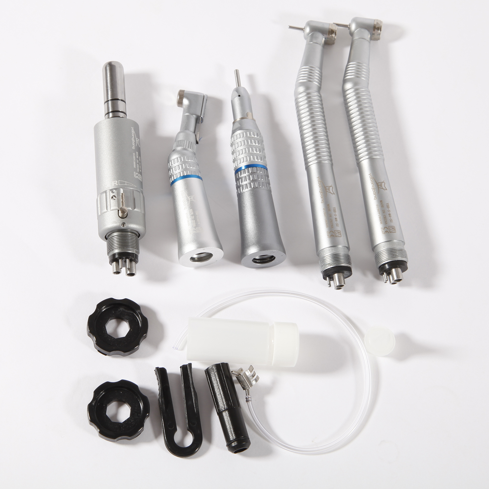 USA NSK Style Dental High & Low Speed Handpiece Kit Turbine 4Hole NEW MX