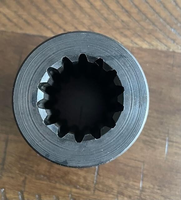 1-1/4″ Bore 14 Tooth Spline Shaft Coupler 2-1/4″ L Hydraulic Pump Motor Coupling