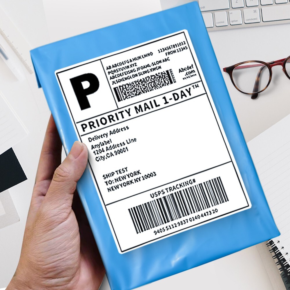 500 6×9 Poly Mailers Envelopes Self Sealing Shipping Mailers Blue POLYSELLS