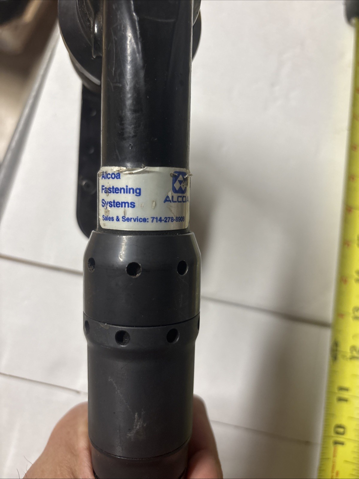 Atlas Copco Tools aerospace Alcoa Fastening Systems LTV 38N68-13 Angle Nutrunner