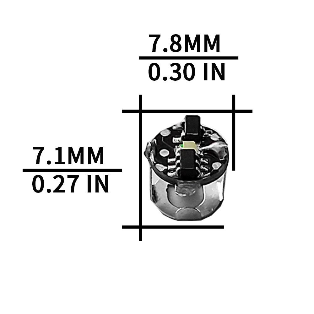 7.8mm *7.1mm Mini Magnetic LED Lamp Toys Diy Model Making General Model Plus Lig