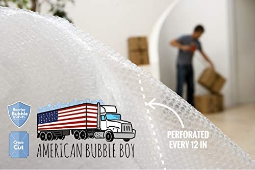 Bubble Wrap 4 Rolls 700 Feet 12 Inch Wide Small Bubble Heavy Duty Cushioning