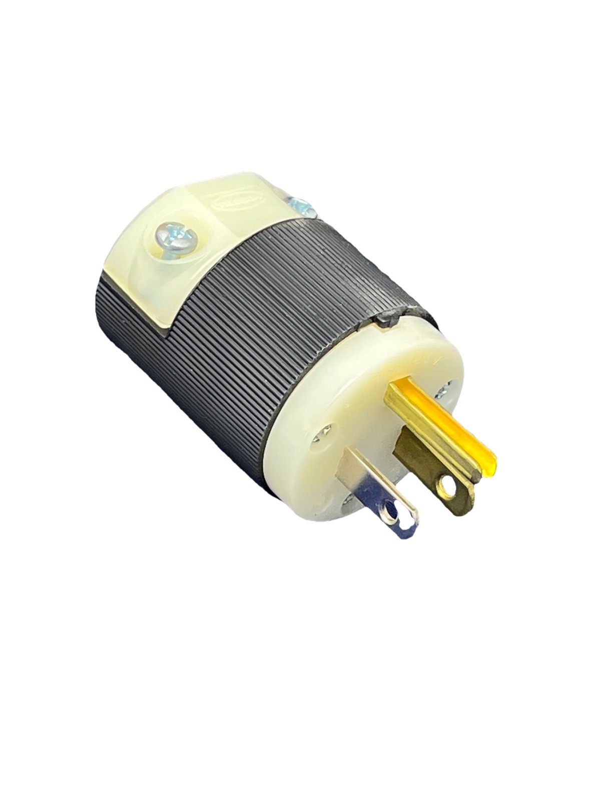 LOT OF 10 Hubbell HBL5266C AC Male NEMA 5-15P Plug 15A 125V Connector CL/BK