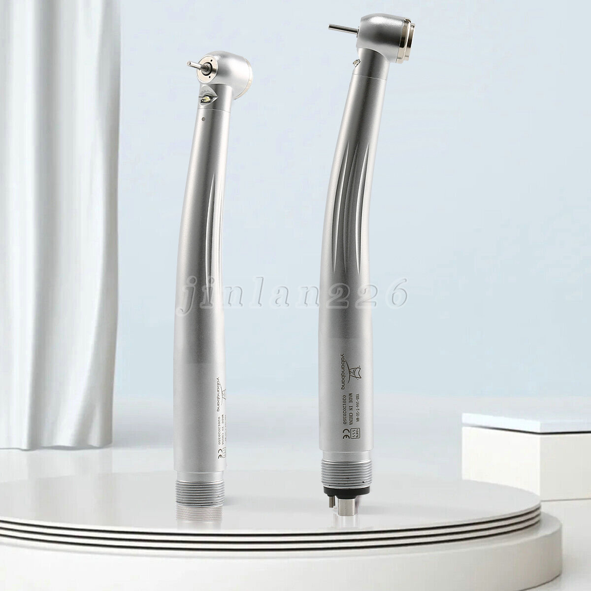 NSK Type Dental PANA-MAX Large Head High Speed LED Handpiece Push Button 2/4Hole