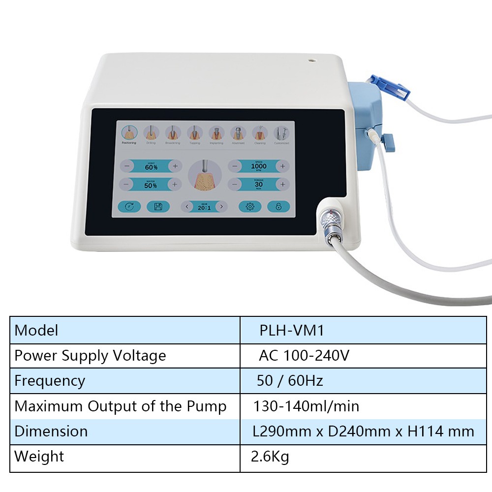 ST Dental Implant Motor Surgical System Brushless Motor 20:1 LED Contra Angle us