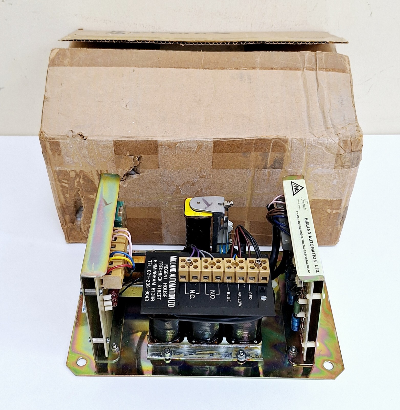 Midland Automation BEP0103 (LED) Phase Failure Undervoltage Reversal Relay