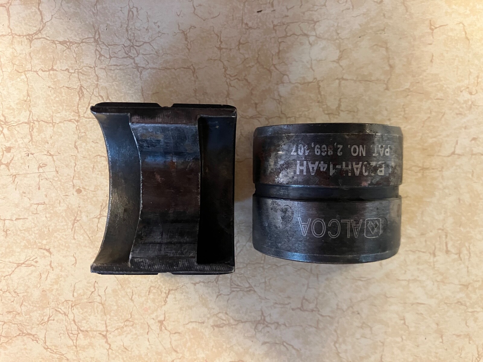 ALCOA B20AH-14AH Crimp Die Equivalent to Huskie HT4120