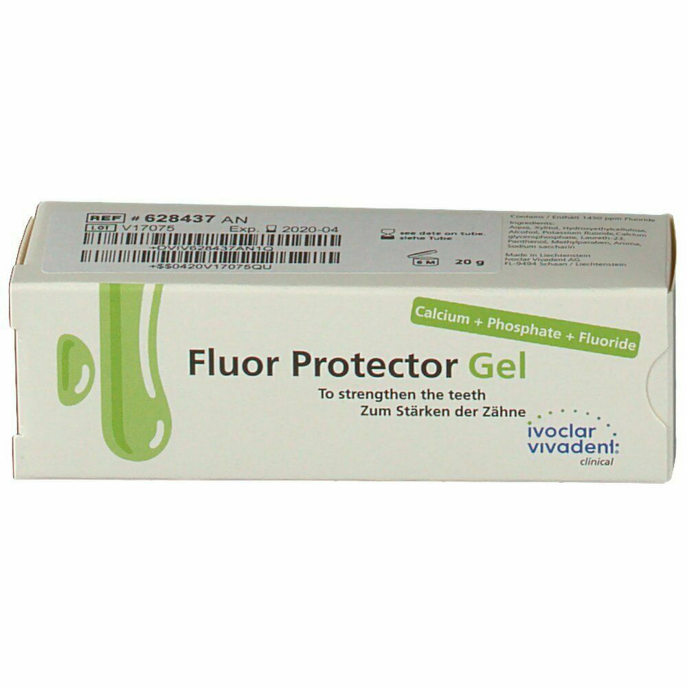 Ivoclar Vivadent Fluor Protector Gel Protect the Teeth Against Acid Attacks 50gm