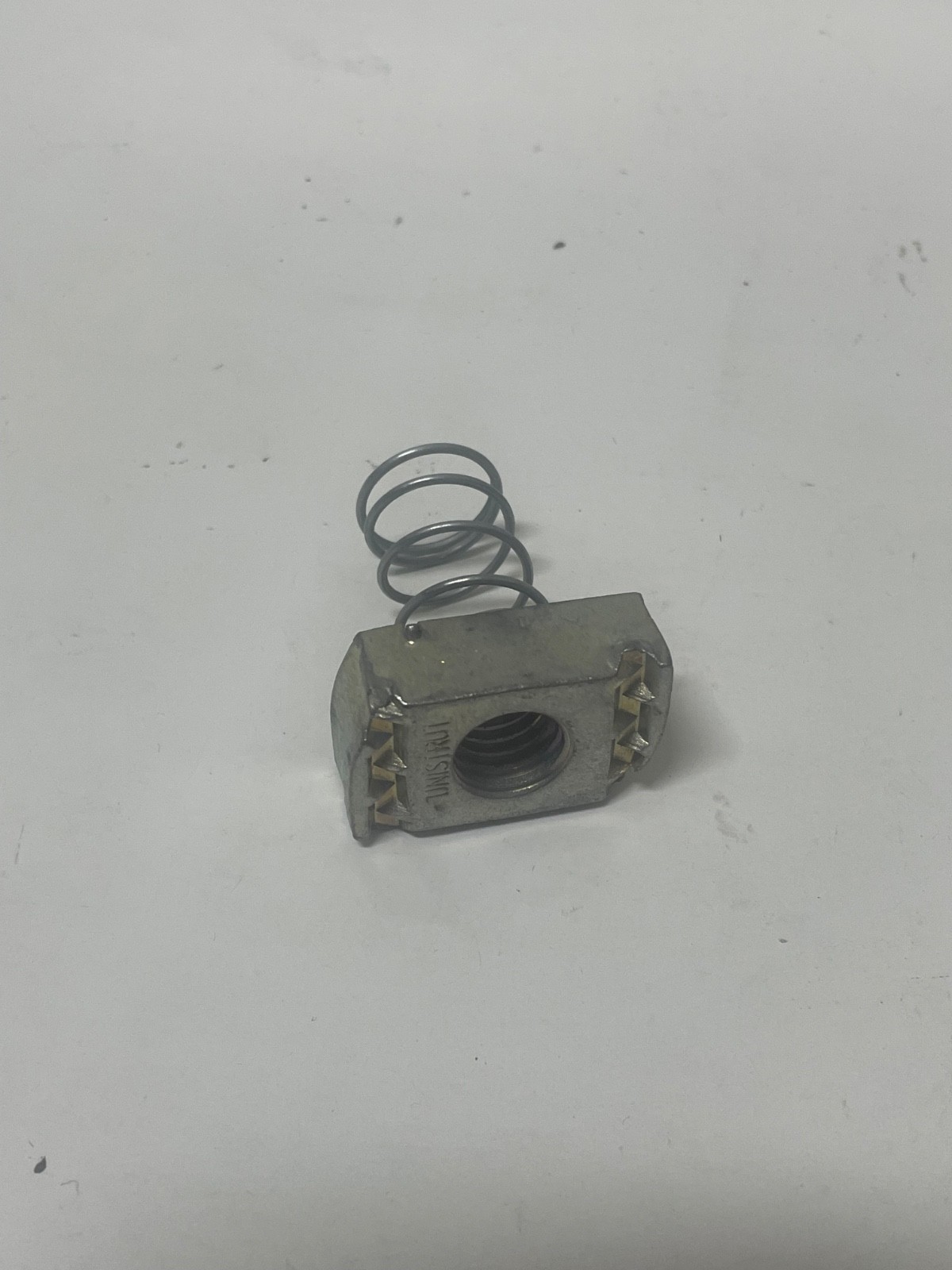 100 Count Box Unistrut Strut Channel Nut with Spring 1/2″-13 Electro-Galvanized