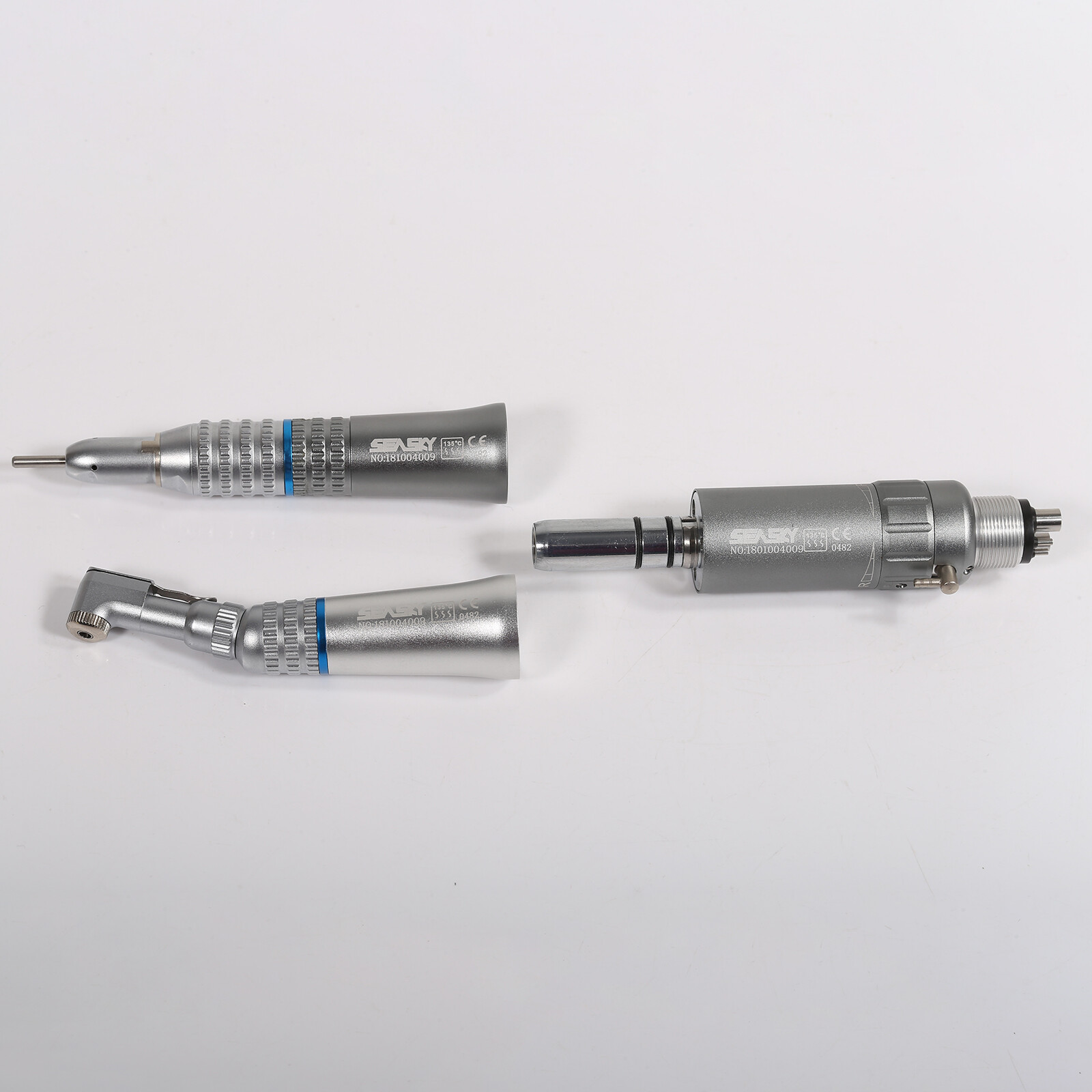 USA NSK style Dental low Speed Contra angle Straight Air motor Handpiece 2/4hole