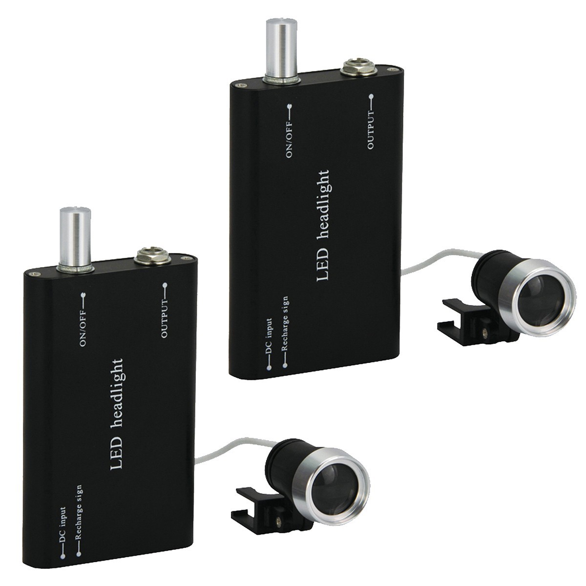 Rechargeable LED Head Light for Dental Surgery 30000 Lux Lightweight Portable