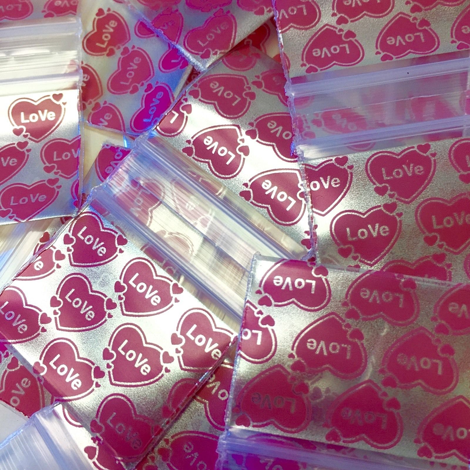 BaggiesSince1987 – 12510 Design ZipBags 1000PCS METALLIC 30 DSN MIX, READ DETAIL