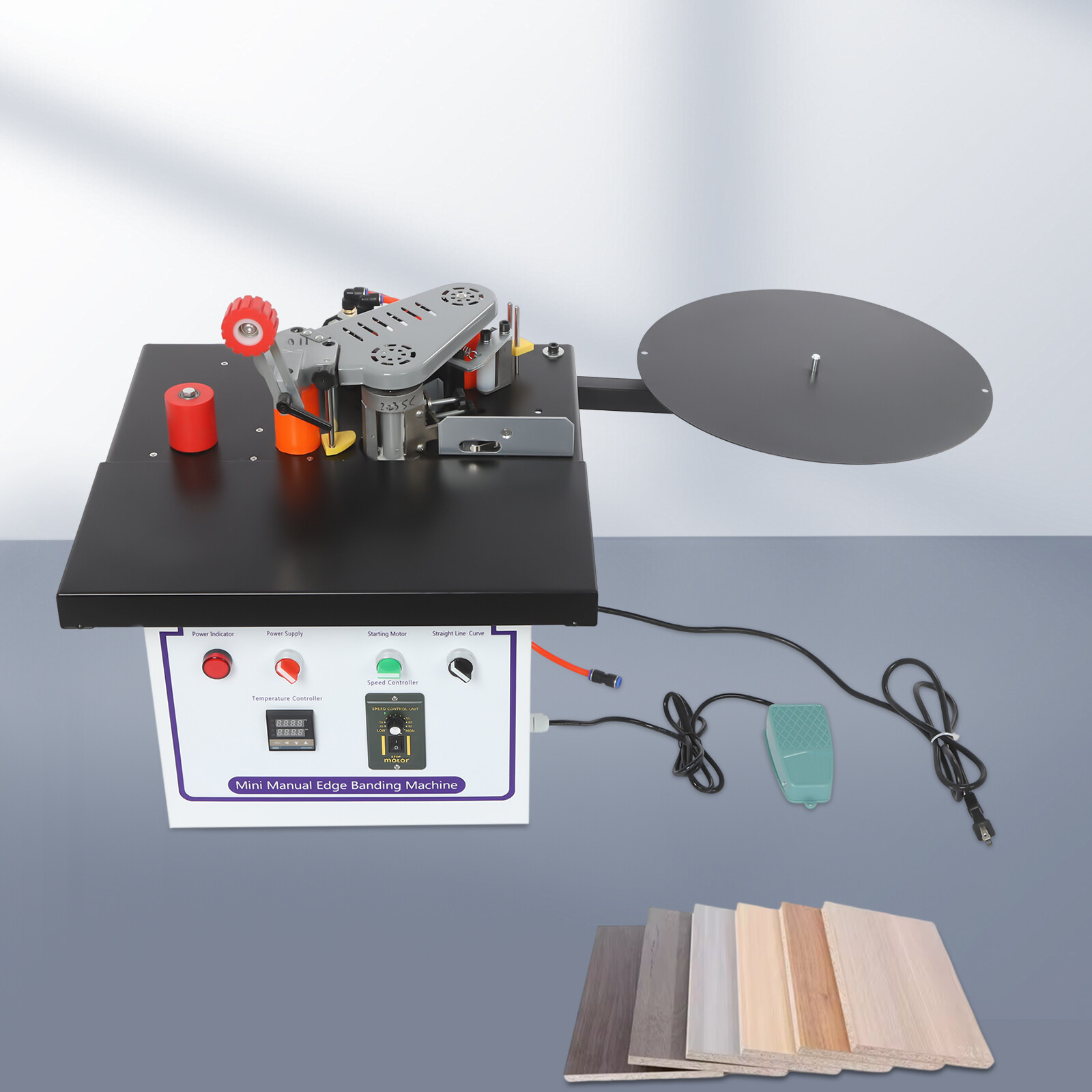 1200W Self Cutting Edge Banding Machine Double Gluing Edge Banding Machine SALE