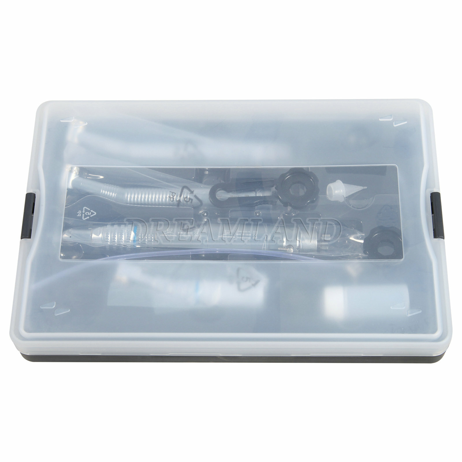 Dental High & Low Speed Handpiece Kit Contra Angle Air Mortor 1:1 Drive 2/4Hole