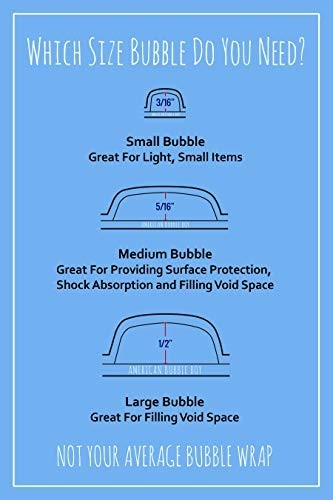 Bubble Wrap 4 Rolls 700 Feet 12 Inch Wide Small Bubble Heavy Duty Cushioning