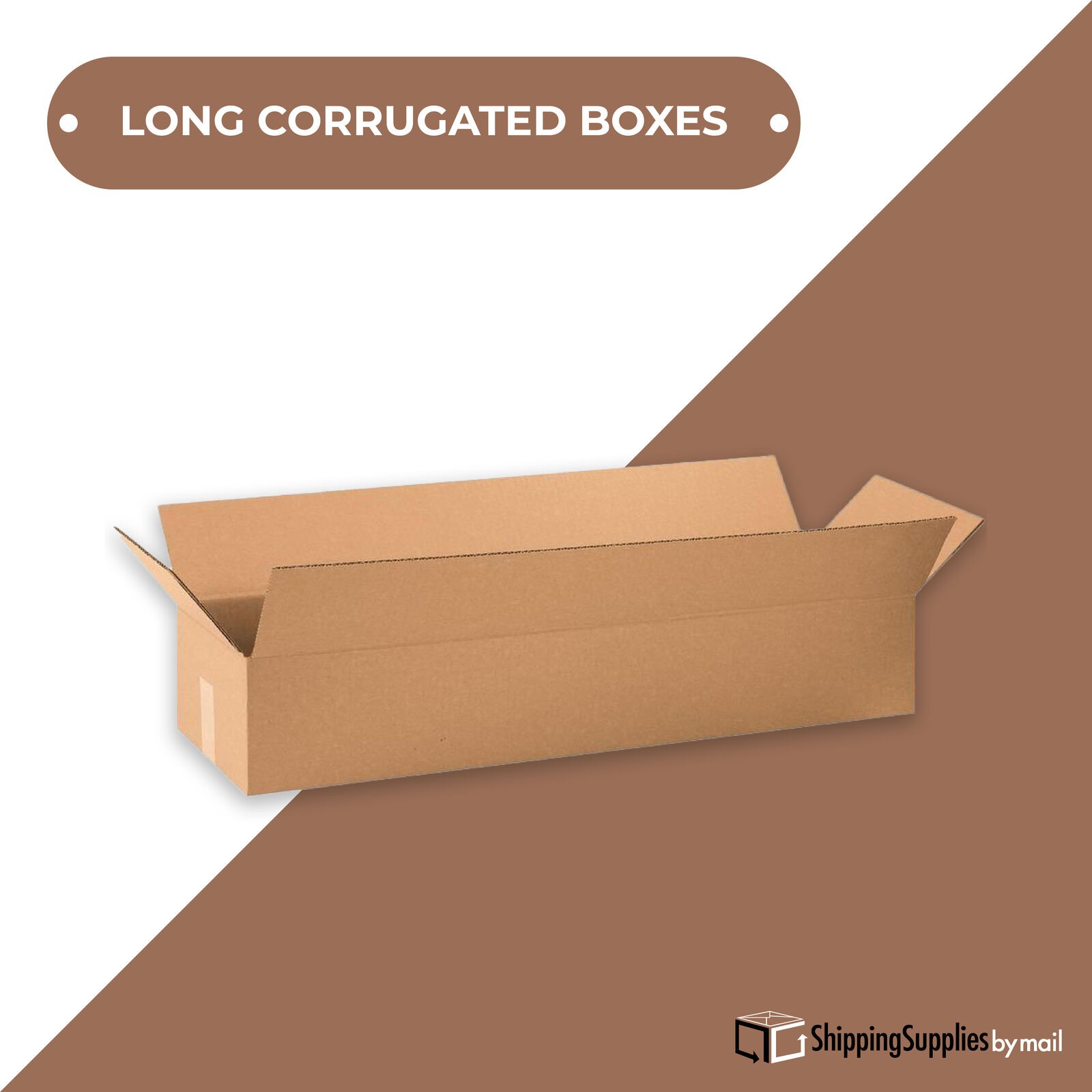 48 x 12 x 6″ Long Corrugated Boxes, ECT-32 Brown Shipping/Moving Boxes 20 Boxes