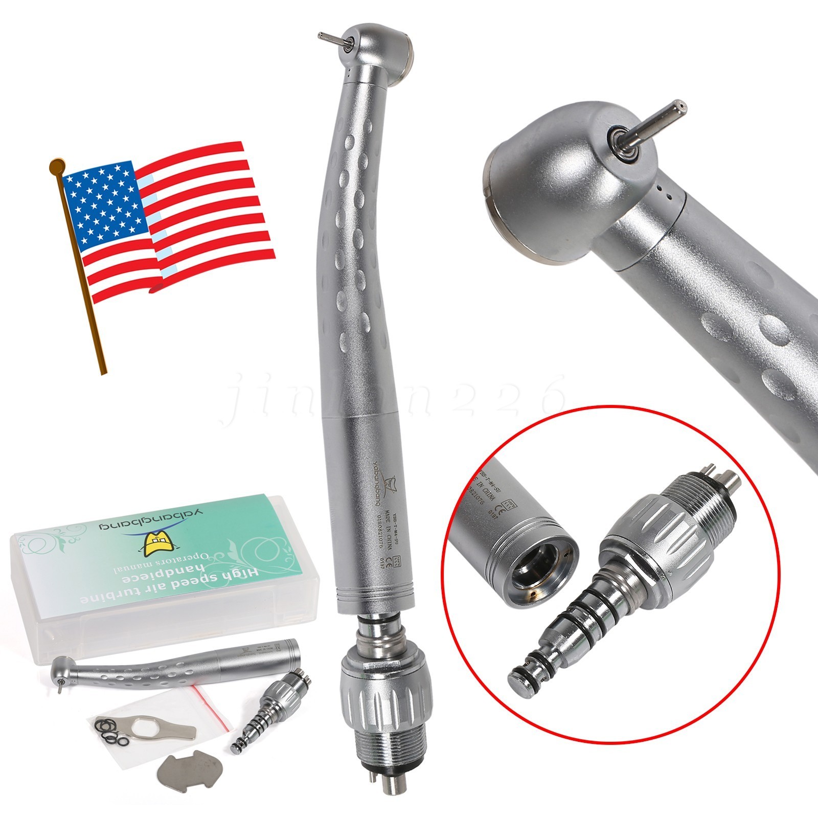 Dental Implant Motor System Brushless 20:1 Surgical Handpiece *USA STOCK*