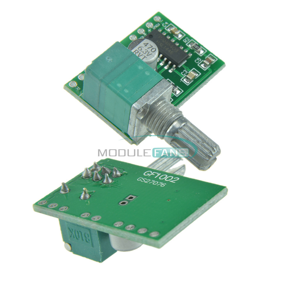 1/2/5/10PCS PAM8403 5V Audio Amplifier Board with 2 Channel 2W*3W Volume Control