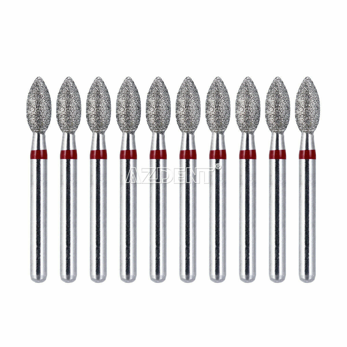 AZDENT Dental Handpiece Diamond Burs Super Coarse Football Cutting 368-023F