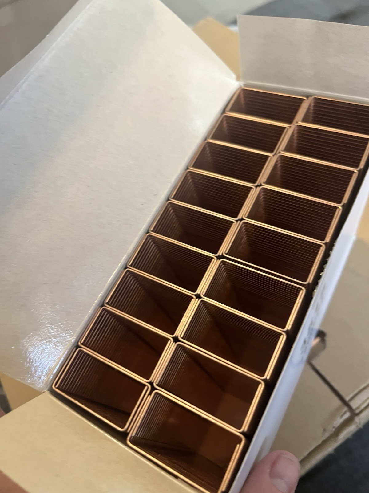 Case Of 10 Boxes 3518 Carton Closing Staples New 1800 Per Box