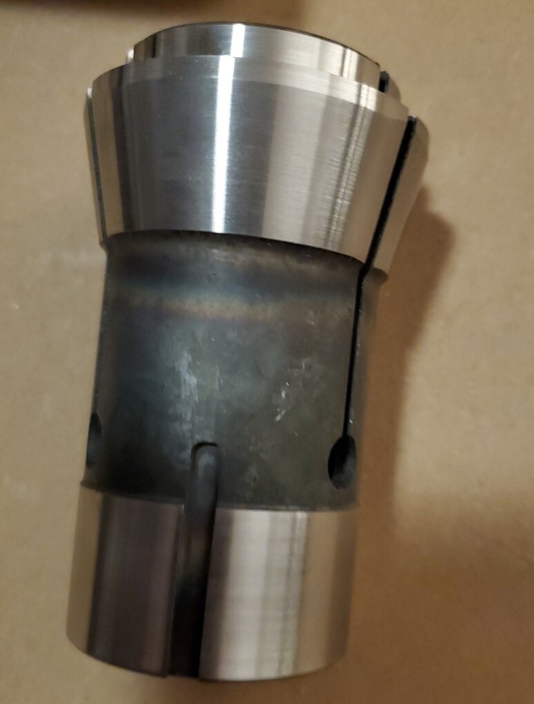 (1) Southwick & Meister Flat Nose Serrated Collet NN30TC .500 .015 Bore Chamfer