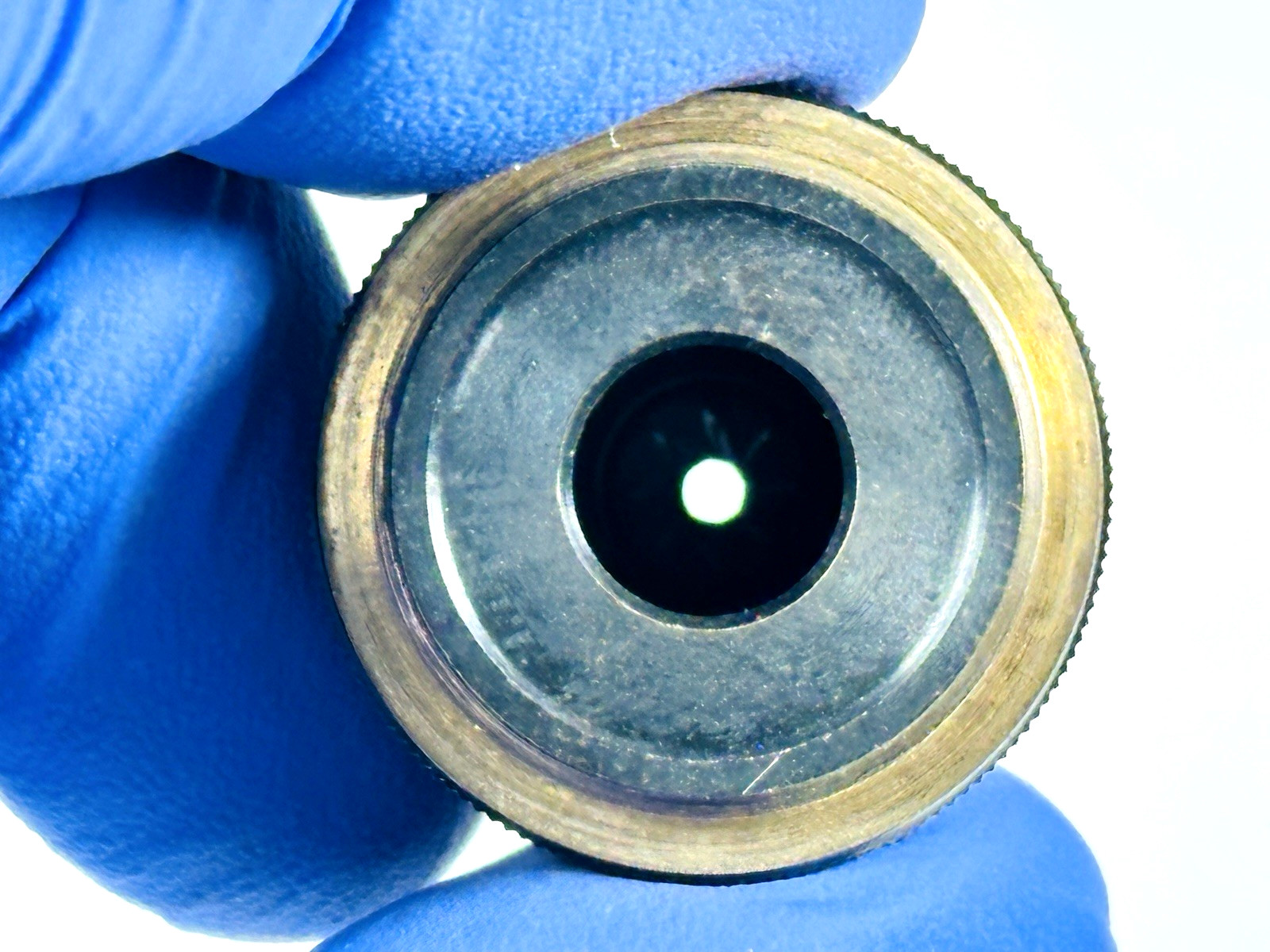 Tiyoda HI 90 1.25 0.8 N.A. Variable Aperture Oil Immersion Objective 90x RMS