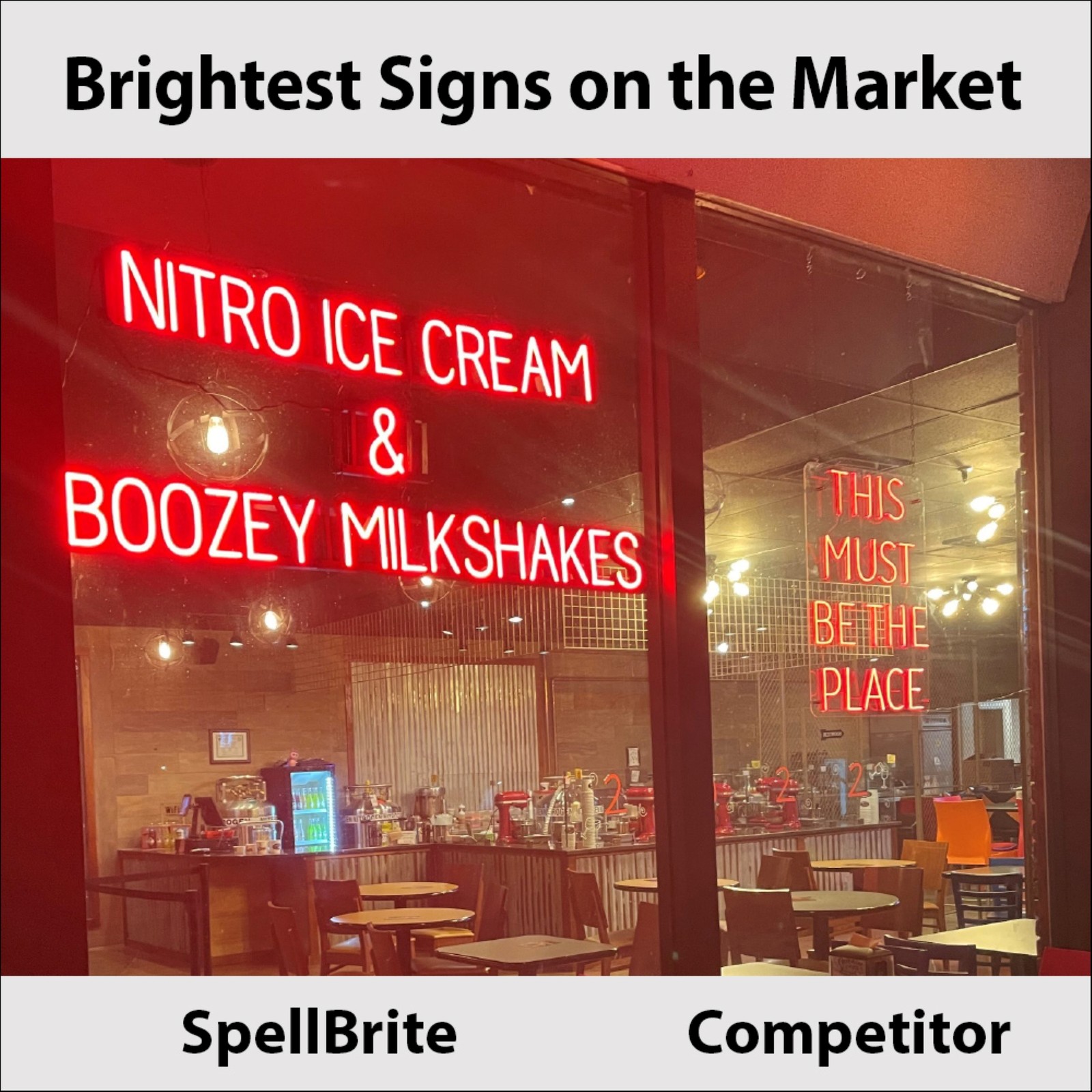 SpellBrite ALOHA Sign | Neon Aloha Sign Look, LED Light | 21.1″ x 6.3″