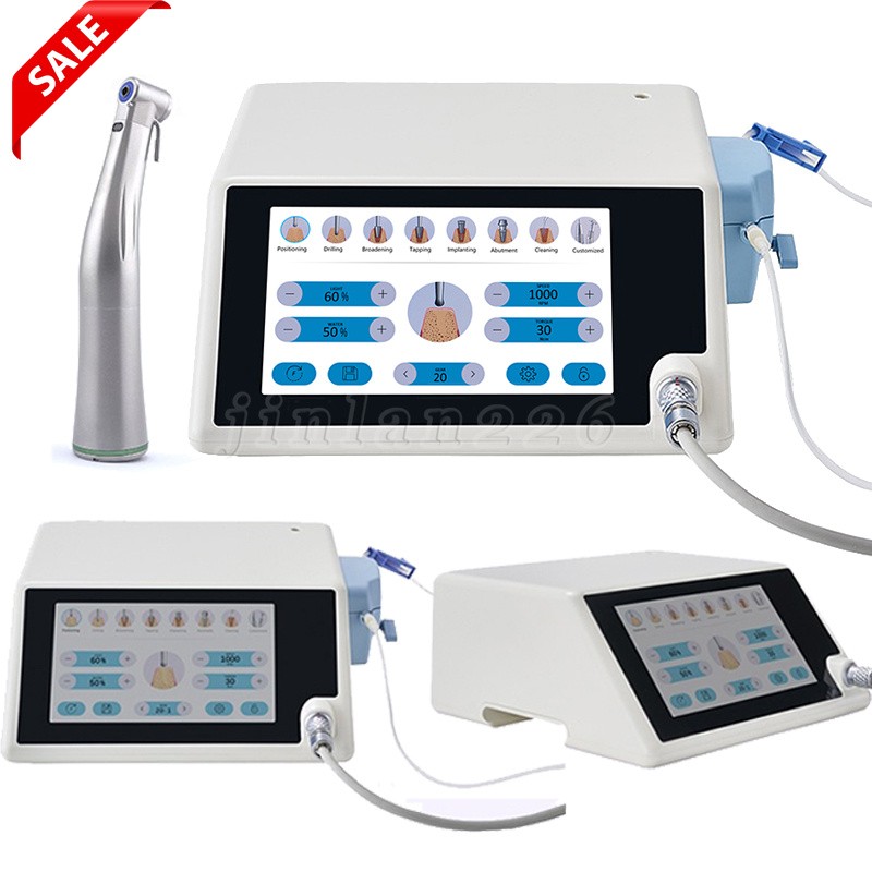 ST Dental Implant Motor Surgical System Brushless Motor 20:1 LED Contra Angle us