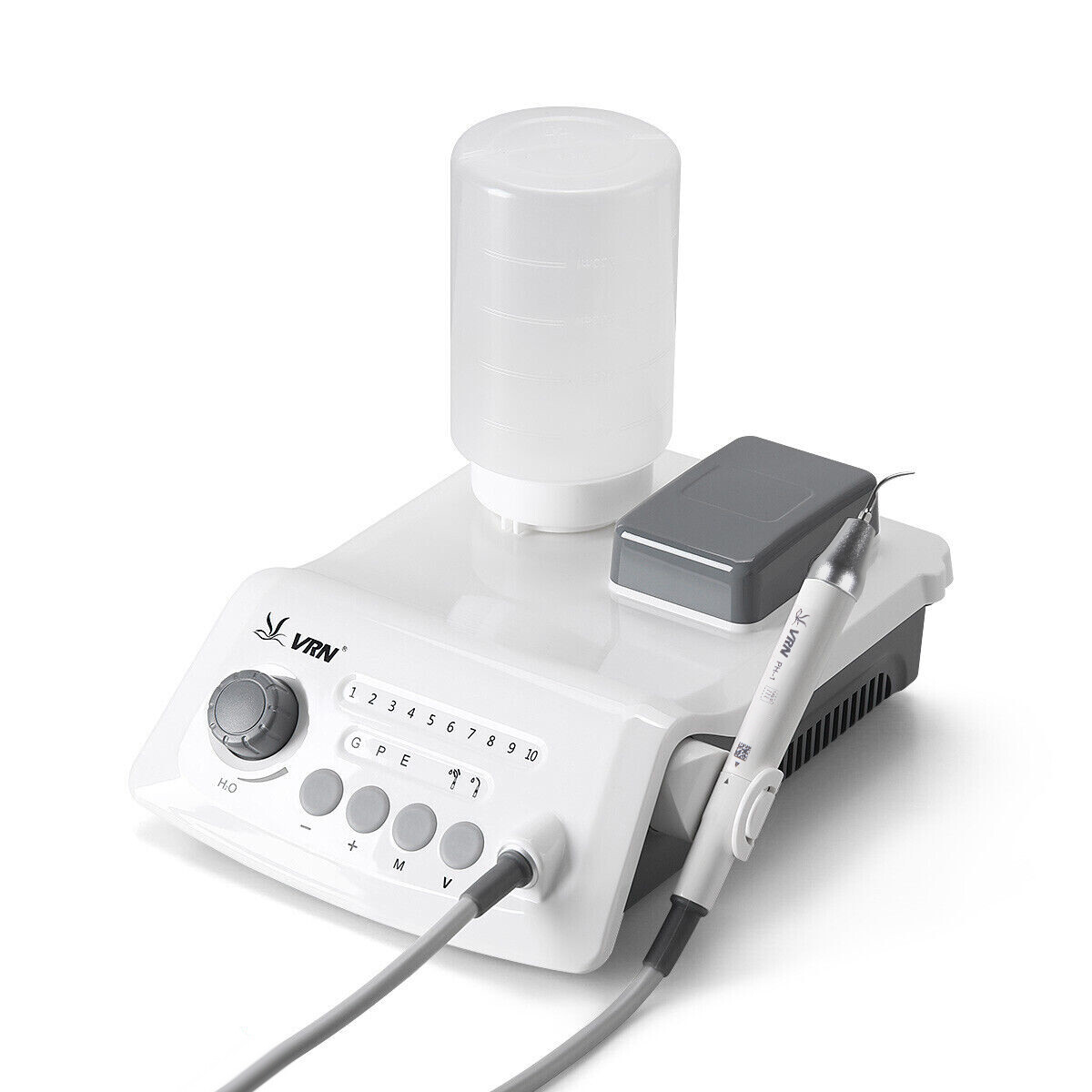 USA Dental Ultrasonic Scaler fit EMS Cavitron + LED Handpiece+Tips+Bottle VRN-A8