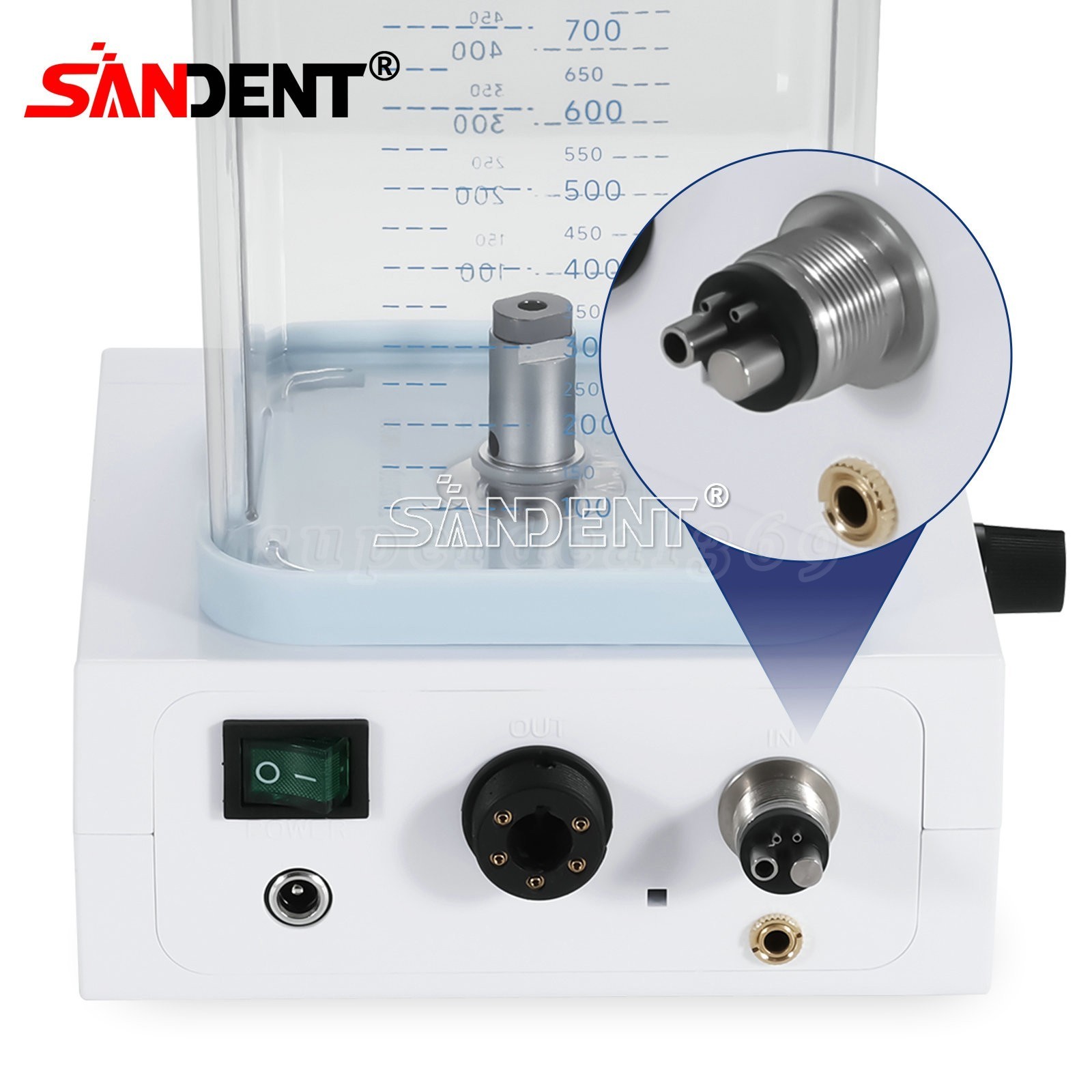 NSK Style Dental Brushless LED Electric Micro Motor/1:5 1:1 Increasing Handpiece