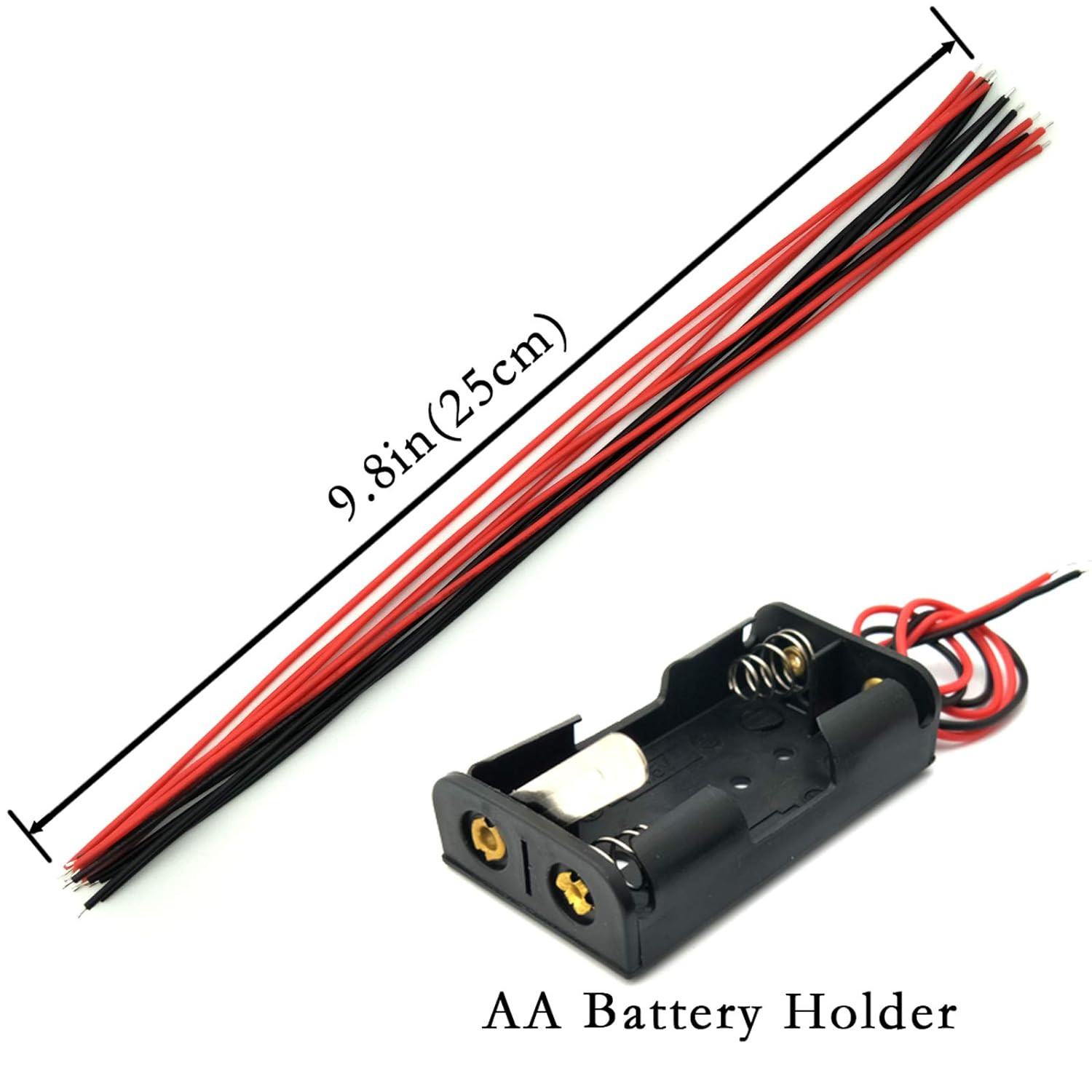6 Set Small DC Motor Mini Electric Hobby Motors 1.5V-3V 24000RPM with 2X1.5V AA