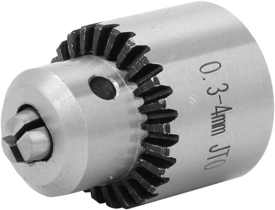 Micro Fine JT0 Taper Drill Chuck 0.3-4mm with Key – Manual Feed-USA FULFILLED