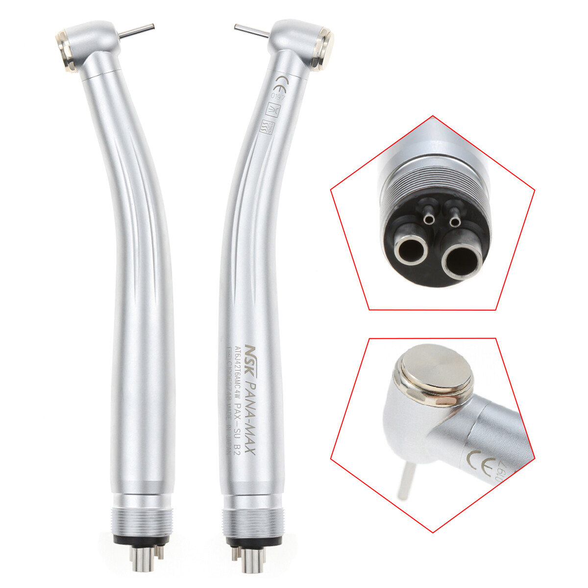 Dental PANA MAX High Speed Handpiece+Low Speed EX203C+Bearing+Al-Box CE