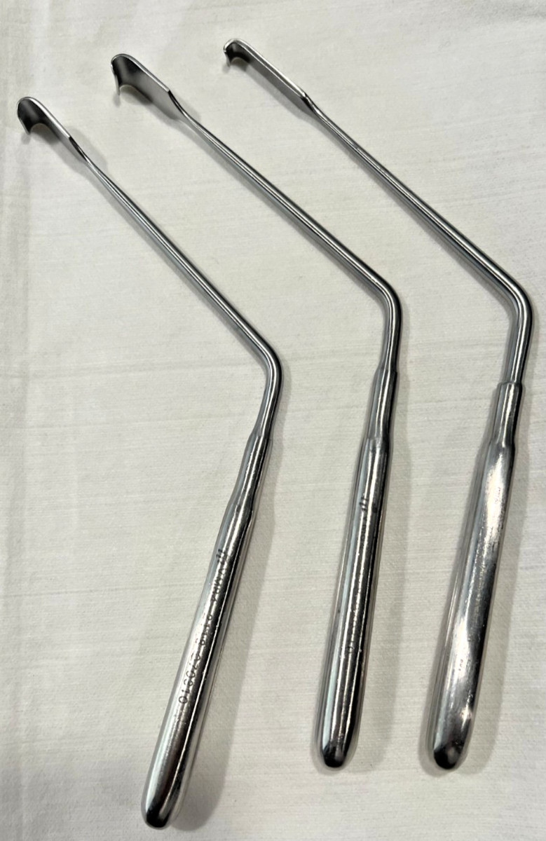 V. Mueller VM84-2118 Scoville Nerve Root Retractor Neuro Spine Surgery set of 3