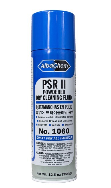PSR Powdered Dry Cleaning Fluid Brush Off Spot Remover 12.5 oz – FREE SHIPPING