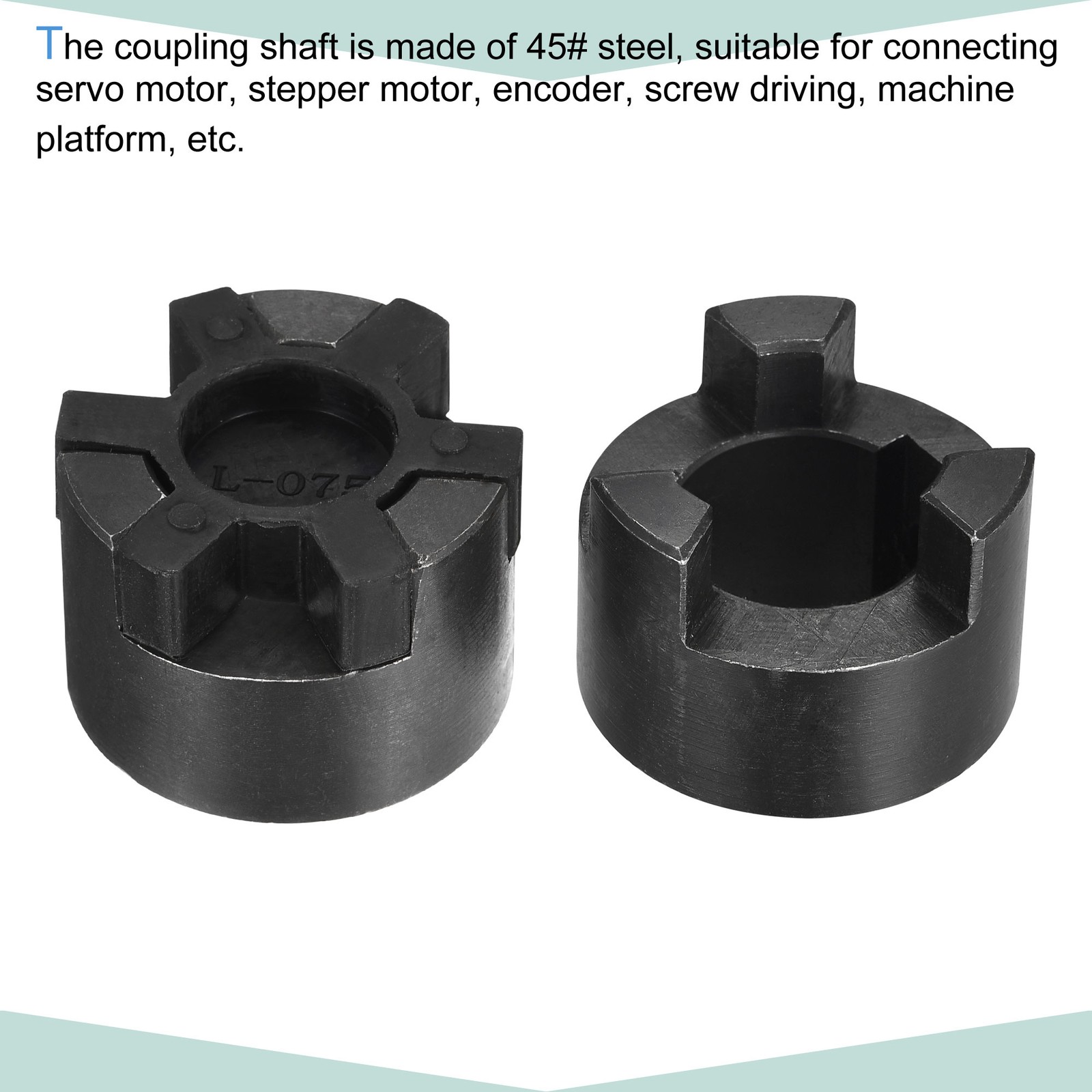 1 Pcs Flexible Coupling Shaft 20mm to 25mm 52mm x 44mm Motor Coupler Joint