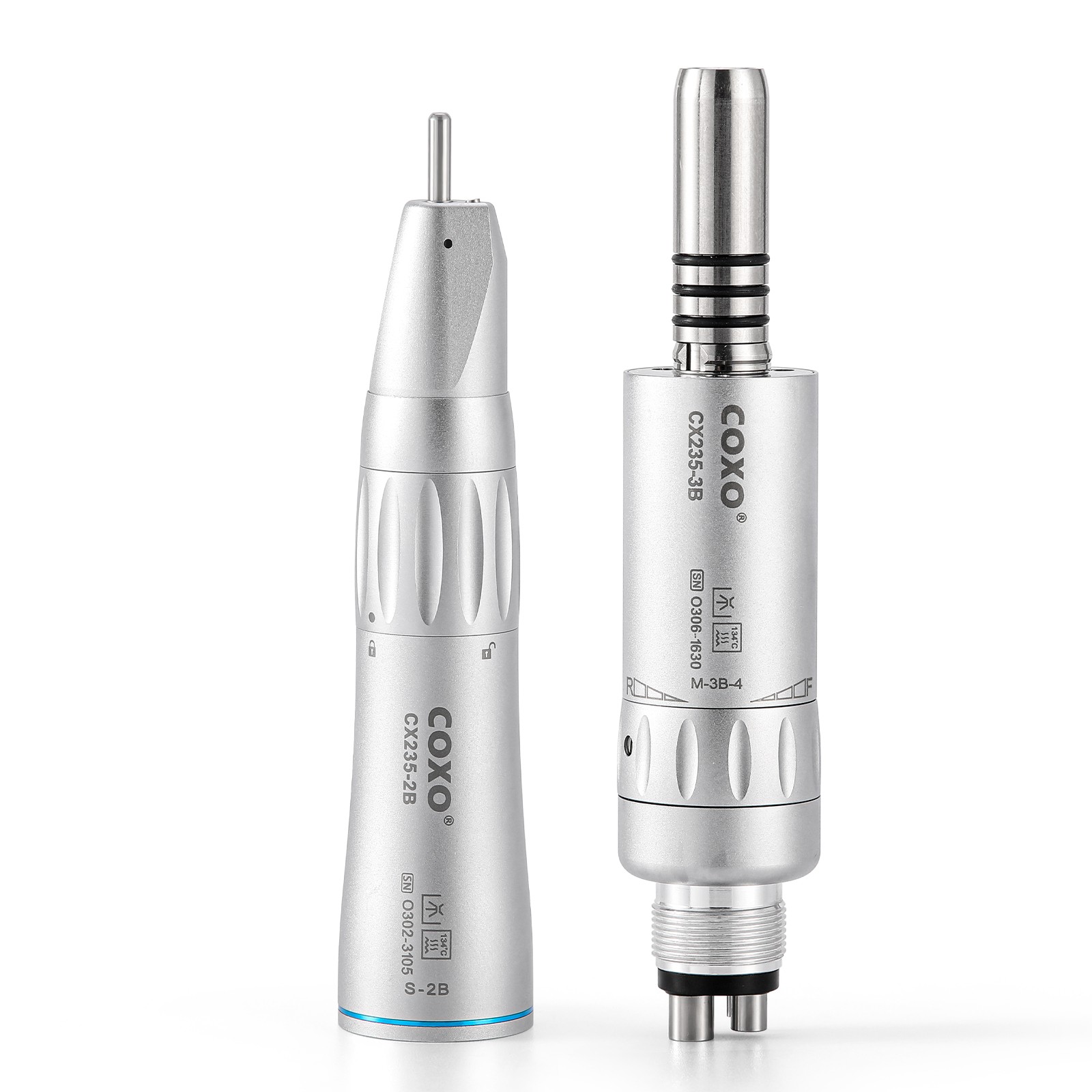COXO CX235-2B Low Speed Handpiece, 1:1 Inner Channel, Straight Handpiece, Max4