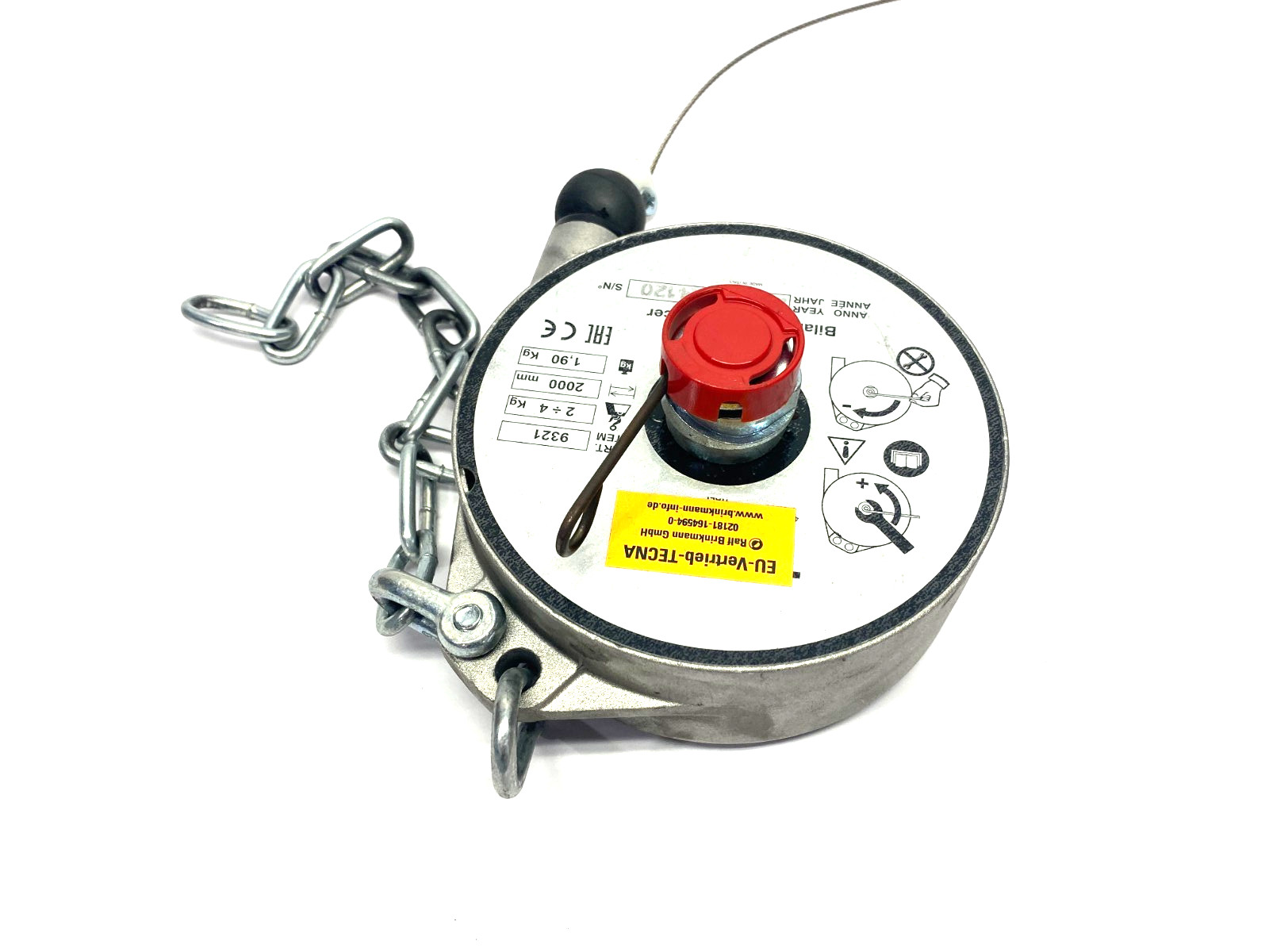 Ralf Brinkmann 9321 Spring Loaded Tool Balancer 2.0 – 4.0 Kg