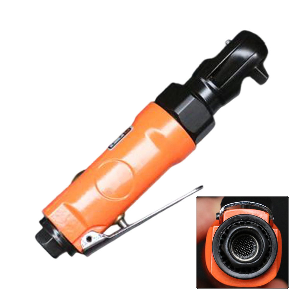 Lightweight Air Ratchet Wrench 1/4 inch 25-45 N.M Torque for Mechanics